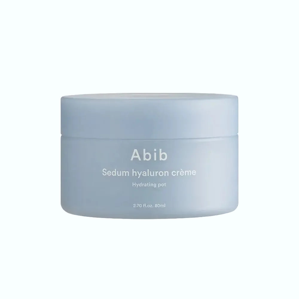 Abib Sedum Hyaluron Crème Hydrating Pot for intense hydration and moisture retention with hyaluronic acid