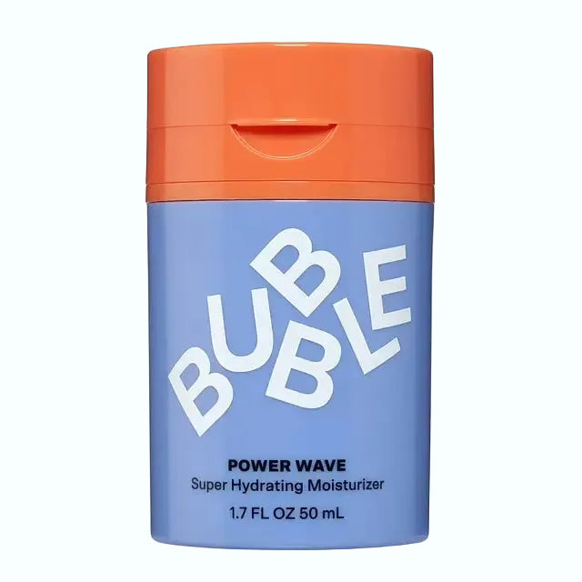 Bubble Power Wave Super Hydrating Moisturizer for dry and sensitive skin with niacinamide and peptides