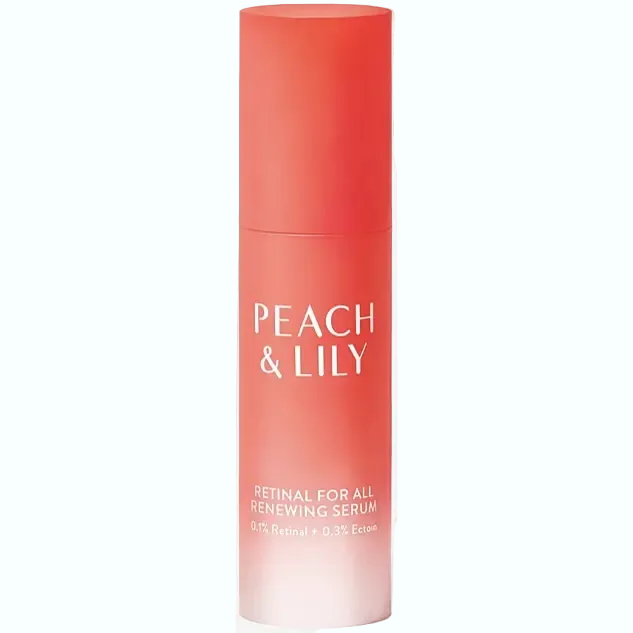 Peach & Lily Retinal for All Renewing Serum for anti-aging with 0.1% encapsulated retinal and ectoin