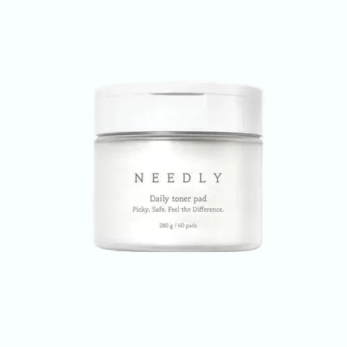 Needly Daily Toner Pad for gentle exfoliation and hydration with PHA and hyaluronic acid
