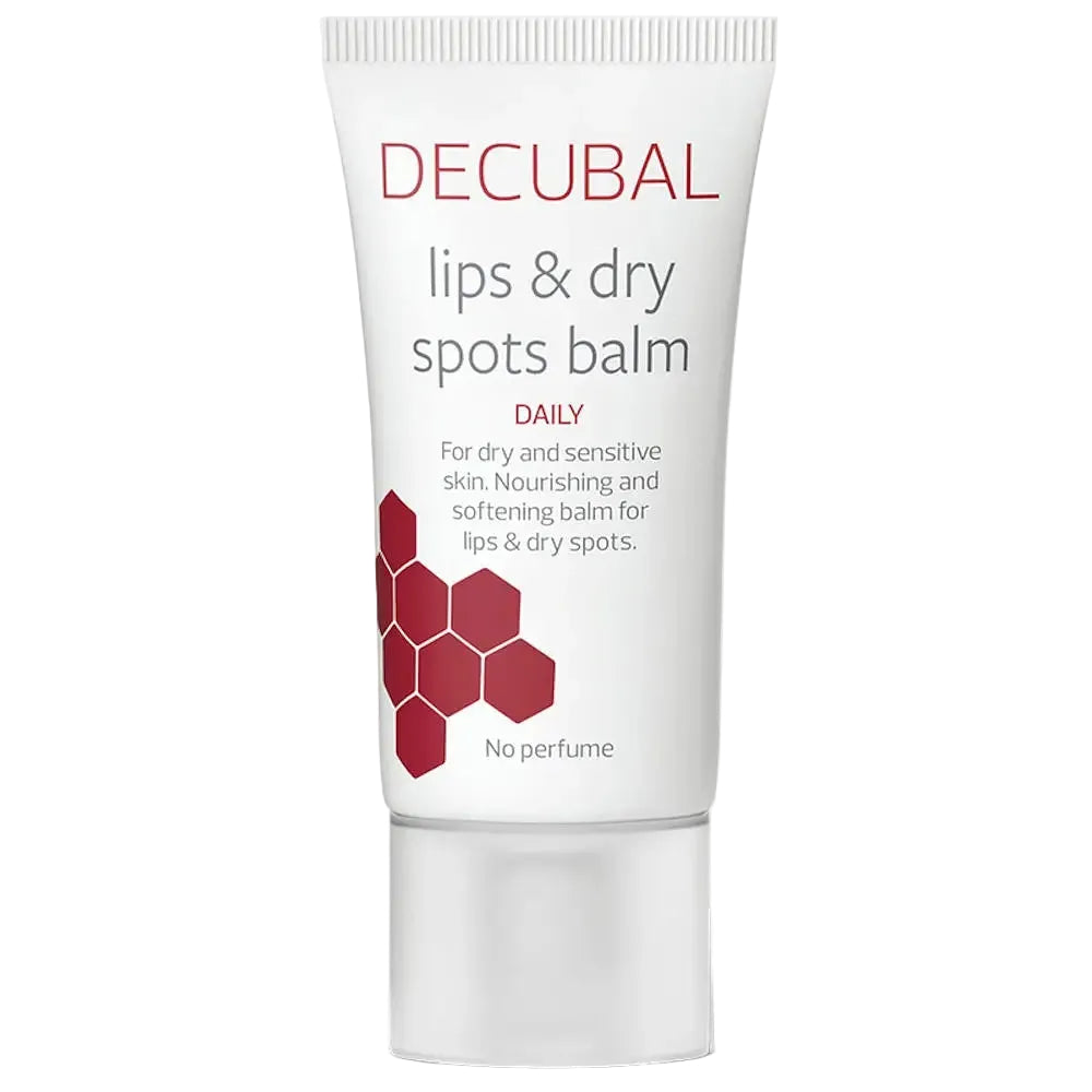 Decubal Lips & Dry Spots Balm moisturizing ointment for dry chapped lips and skin