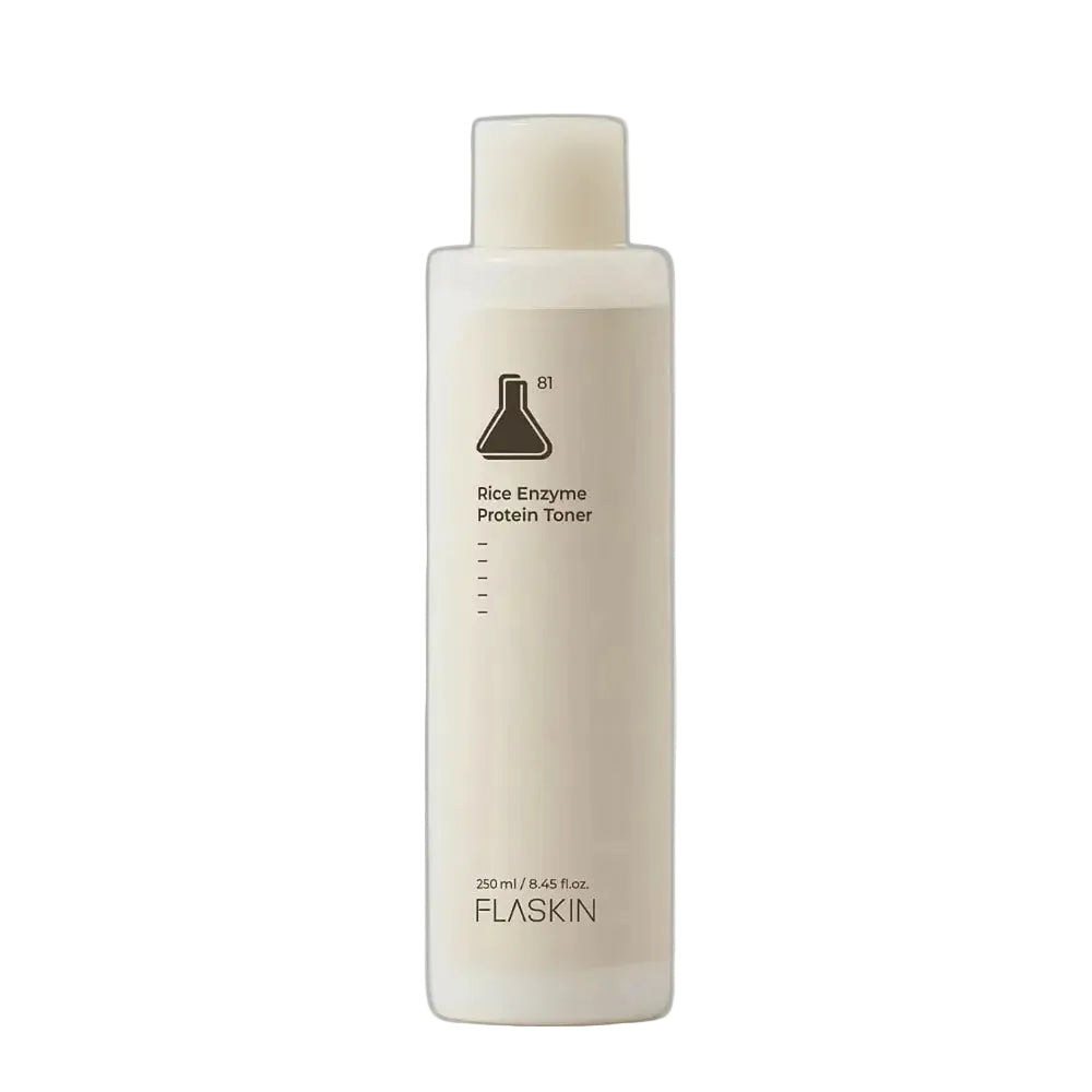 Flaskin Rice Enzyme Protein Toner for hydration and barrier repair with rice extract and enzymes