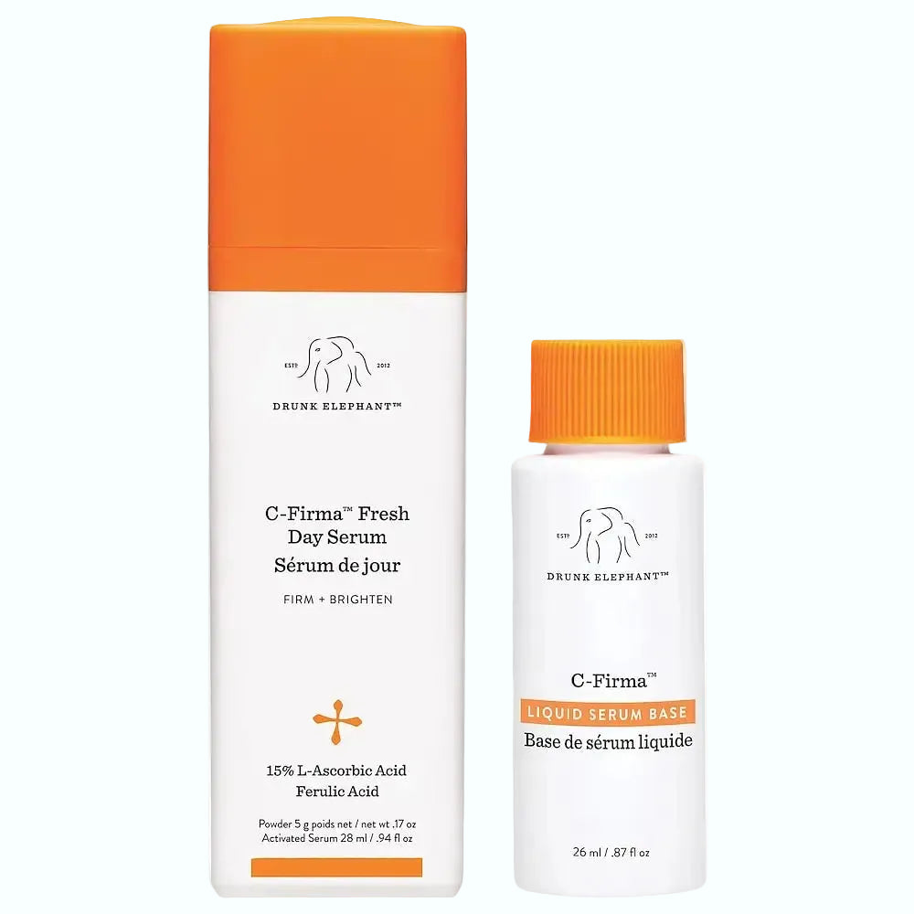 Drunk Elephant C-Firma Fresh Day Serum with 15% vitamin C for brightening and anti-aging