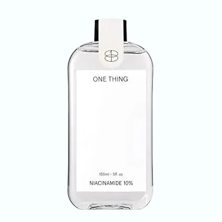 One Thing Niacinamide 10% Toner for brightening and pore control with minimal ingredients
