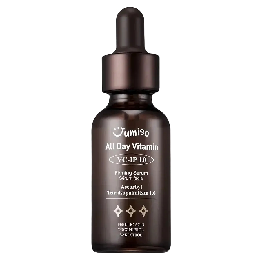 JUMISO All Day Vitamin VC-IP 1.0 Firming Serum with Bakuchiol for brightening and anti-aging