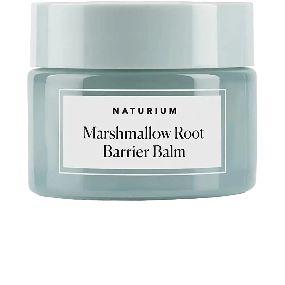 Naturium Marshmallow Root Barrier Balm for dry sensitive skin barrier repair and hydration