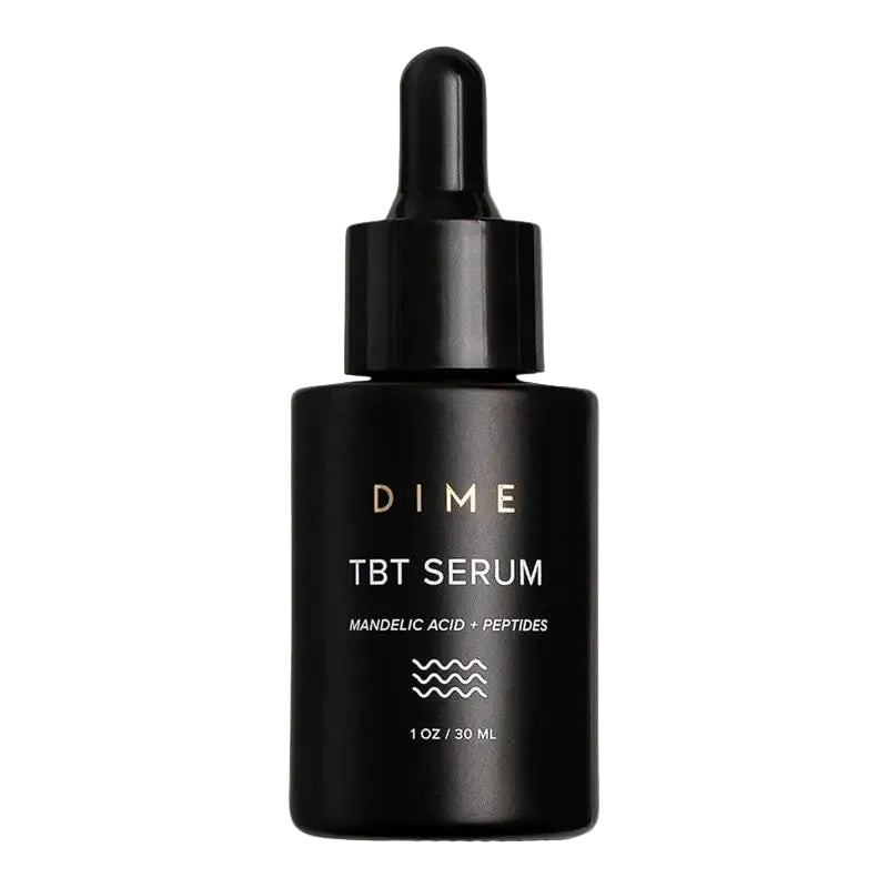 Dime Beauty TBT Serum with retinol and peptides for anti-aging and skin renewal