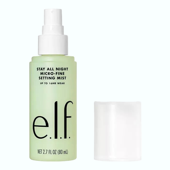 e.l.f. Cosmetics Stay All Night Micro-Fine Setting Mist for 16-hour long-lasting makeup wear