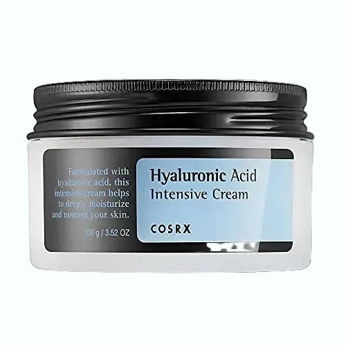 COSRX Hyaluronic Acid ntensive Cream for deep hydration and moisture retention for dry skin
