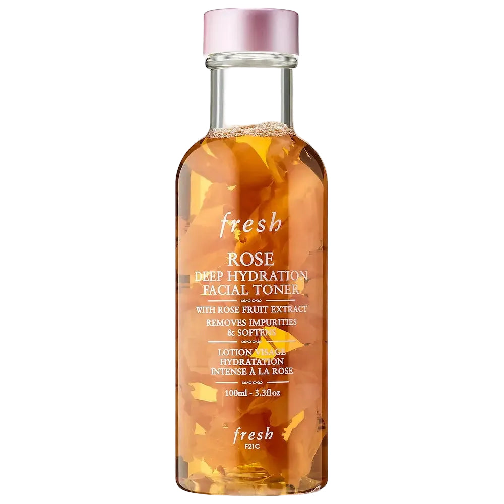Fresh Rose & Hyaluronic Acid Deep Hydration Toner for hydration and pore refinement