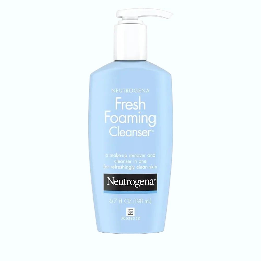 Neutrogena Fresh Foaming Cleanser for daily gentle cleansing and makeup removal