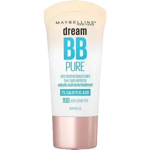 Maybelline Dream Pure BB Cream 8-in-1 with 2% salicylic acid for blemish-prone skin