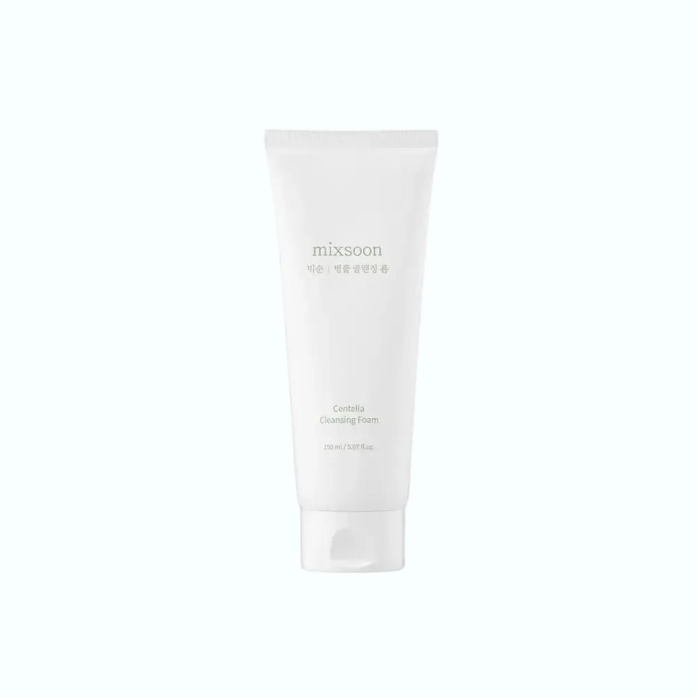 mixsoon Centella Cleansing Foam for sensitive skin cleansing with minimal ingredients