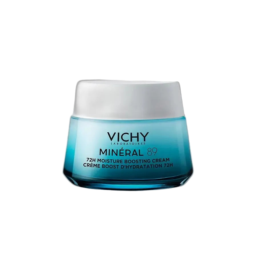 Vichy Minéral 89 Moisture Boosting Creme 72H for hydration and skin barrier repair