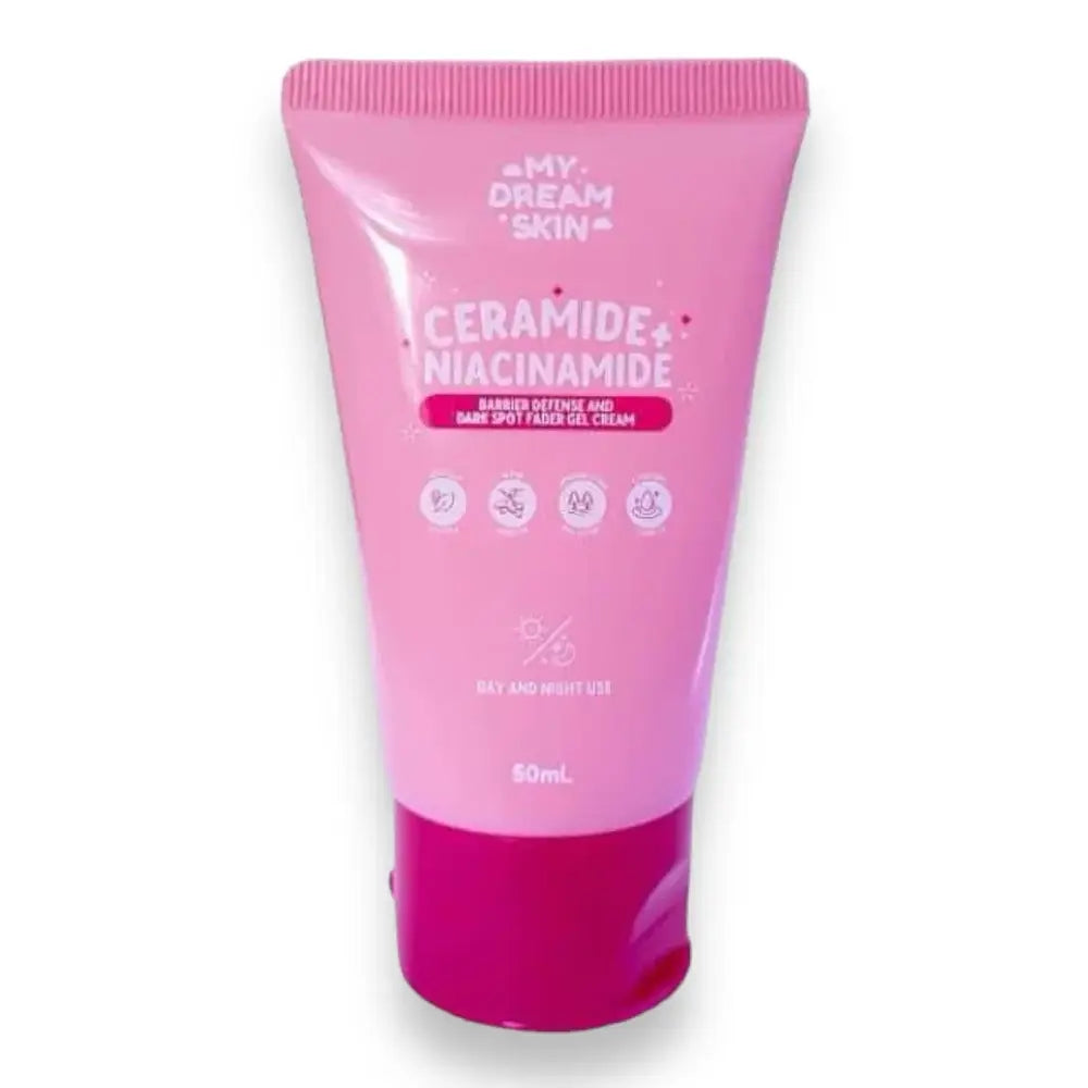 My Dream Skin Ceramide Niacinamide Barrier Defense Dark Spot Fader Gel Cream for hydration and brightening