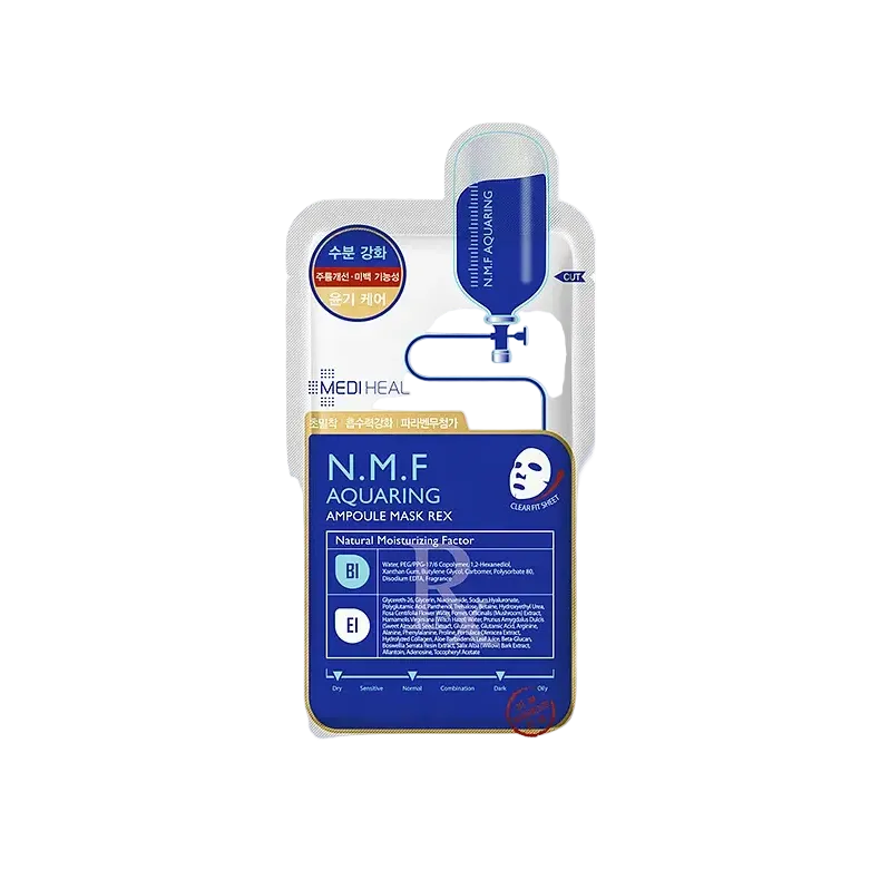 Mediheal N.M.F Aquaring Ampoule Mask REX for deep hydration and pore tightening