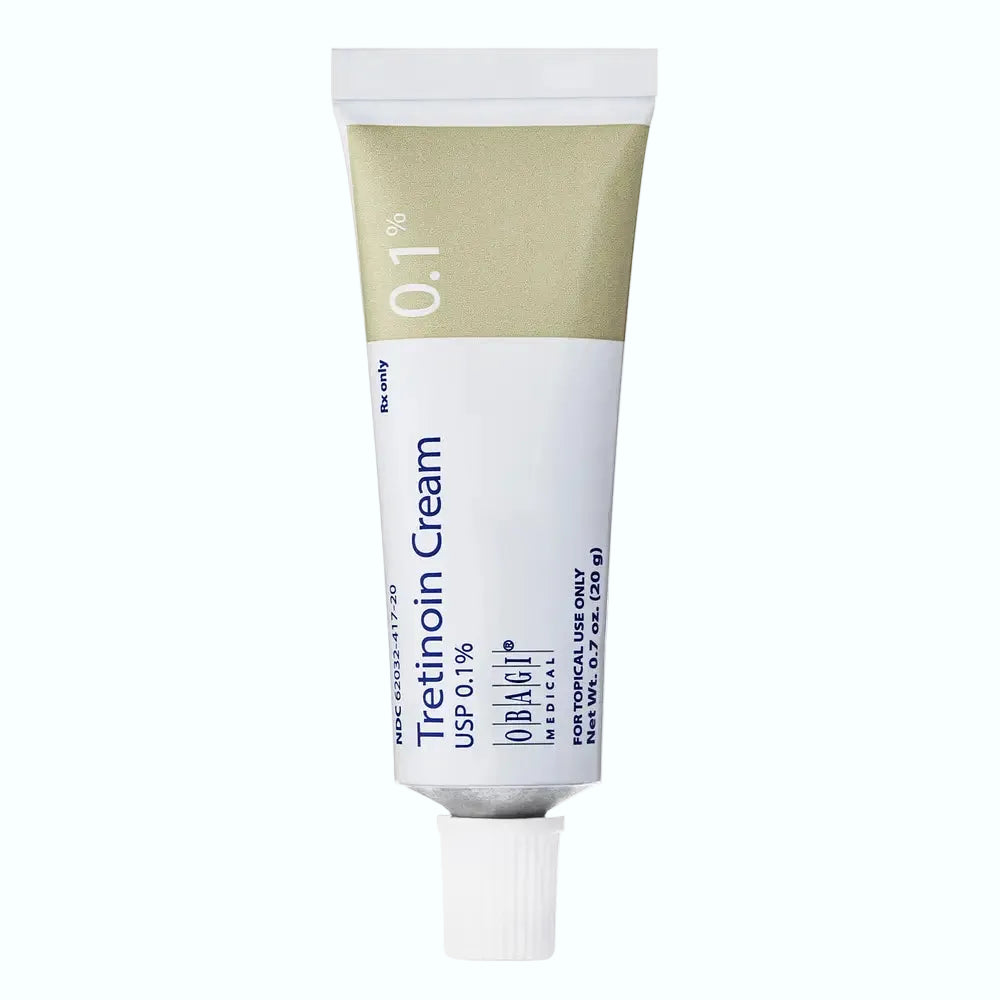 Obagi Tretinoin Cream 0.1% prescription retinoid for anti-aging and acne treatment