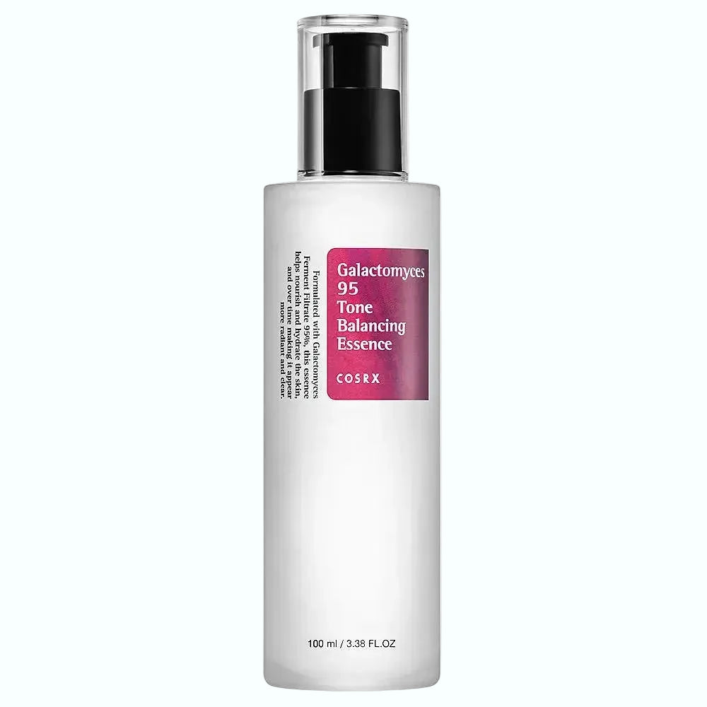 COSRX Galactomyces 95 Tone Balancing Essence for brightening and hydration with fermented ingredients