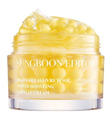 Sungboon Editor Deep Collagen Retinol Power Boosting Capsule Cream
