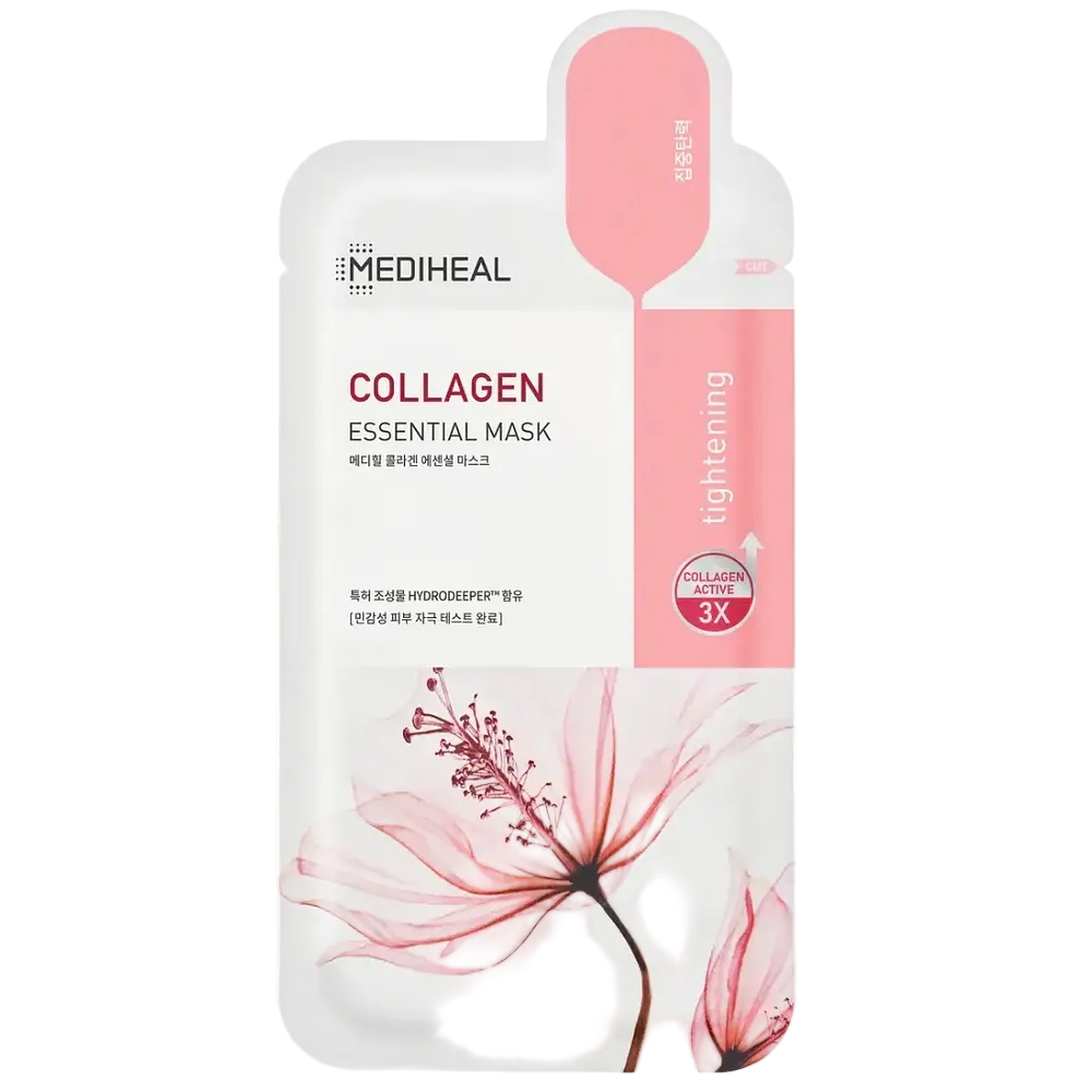Mediheal Collagen Essential Mask Tightening sheet mask for firming, anti-aging and hydration