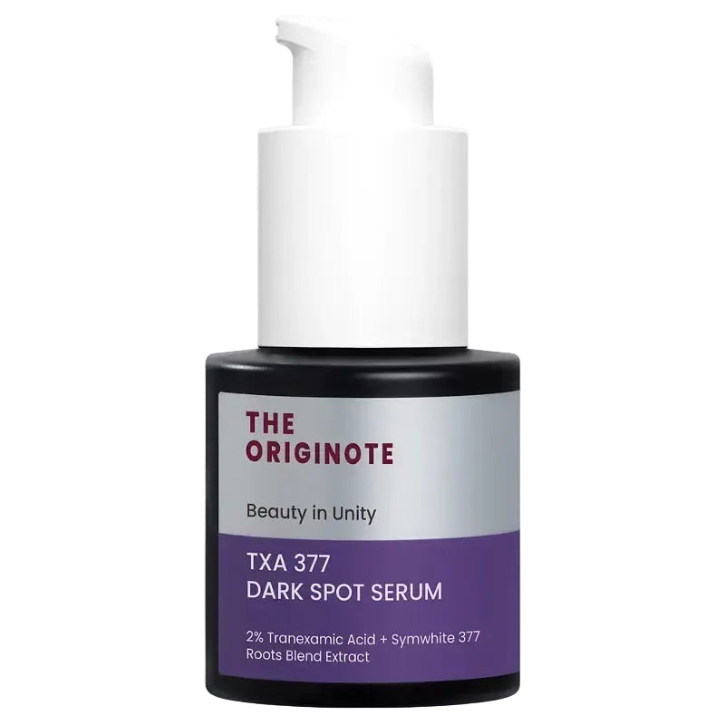 The Originote TXA 377 Dark Spot Serum with tranexamic acid for brightening and dark spot fading