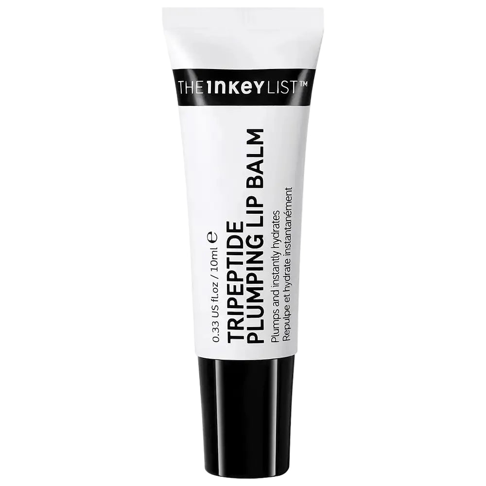 The INKEY List Tripeptide Plumping Lip Balm for hydration and visibly fuller lips