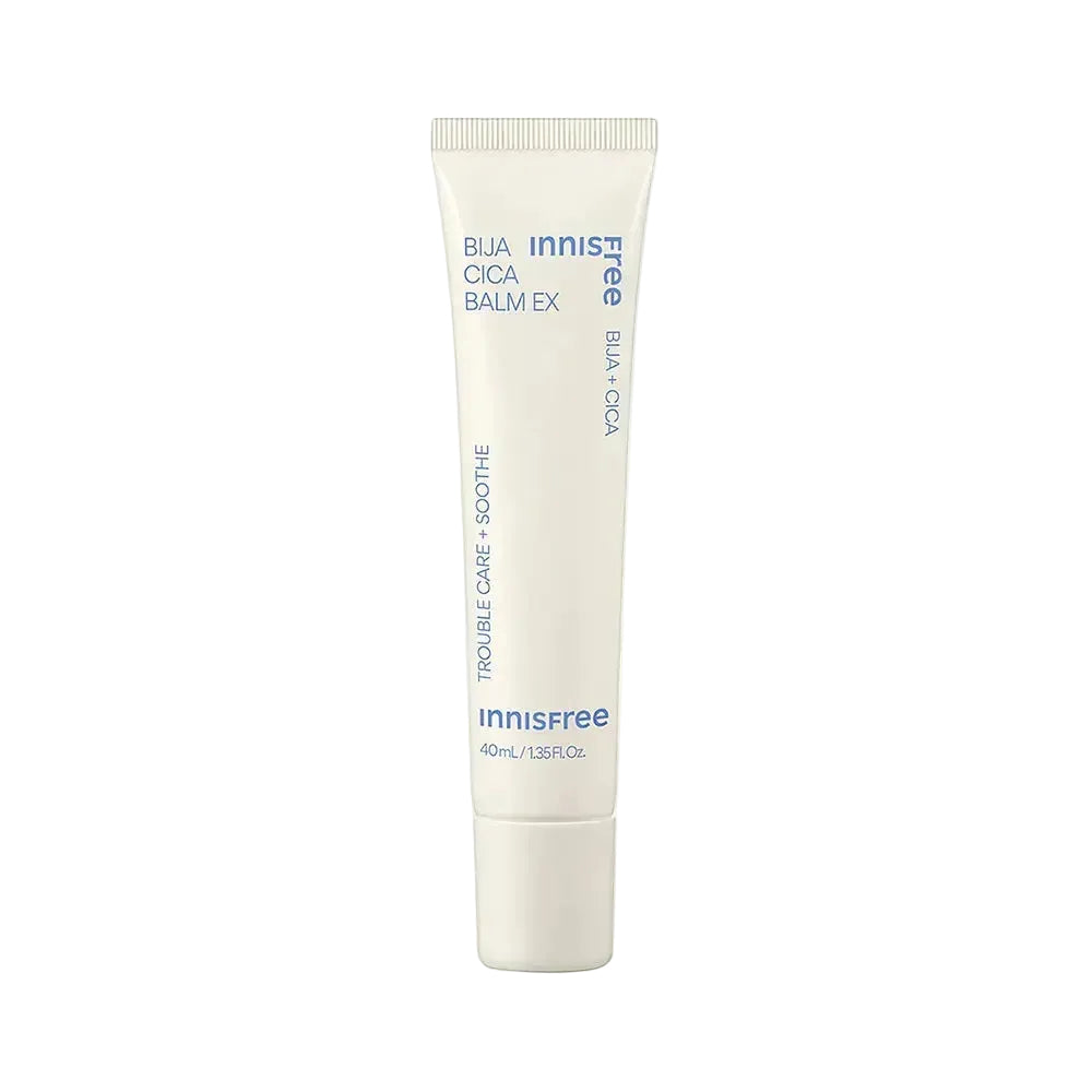 Innisfree Bija Cica Balm EX gel-balm moisturizer for sensitive acne-prone skin barrier repair