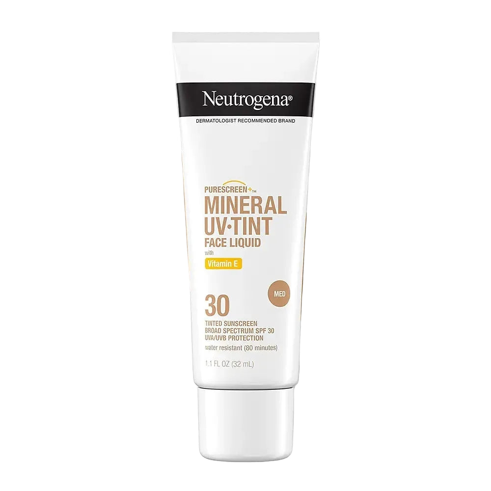 Neutrogena Purescreen+ Mineral UV Tint Face Liquid Sunscreen SPF 30 for daily sun protection