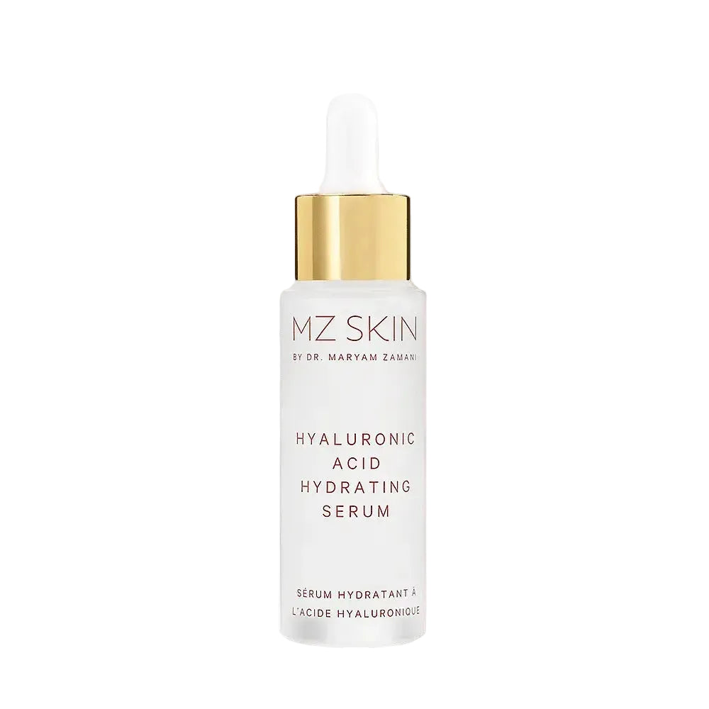 MZ Skin Hyaluronic Acid Hydrating Serum with 5 types of hyaluronic acid for intense hydration and plumping