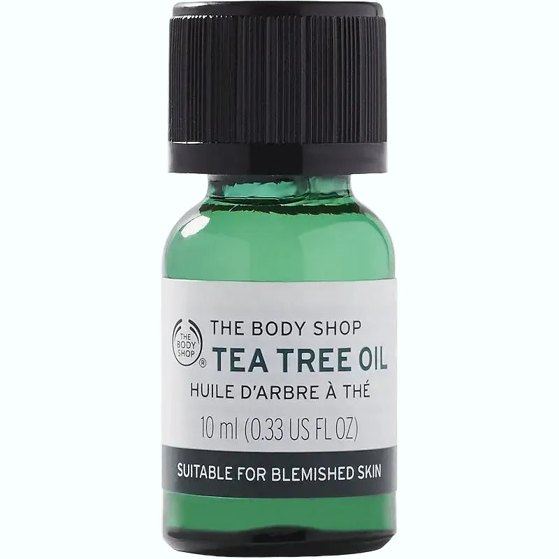 The Body Shop Tea Tree Oil for purifying blemish-prone skin and acne control