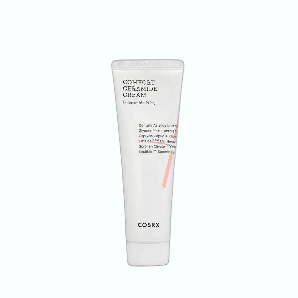 COSRX Balancium Comfort Ceramide Cream for sensitive skin barrier repair and hydration