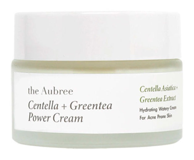 the Aubree Centella+Greentea Power Cream