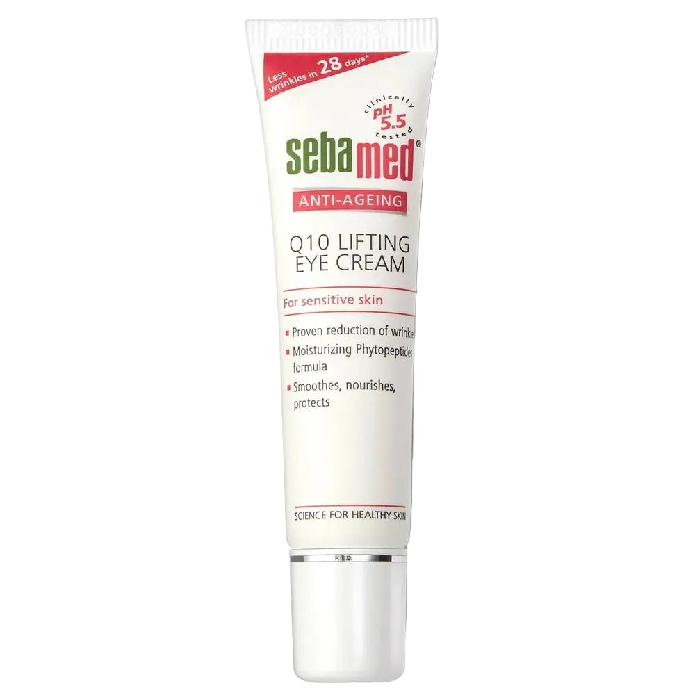 Sebamed Anti-Ageing Q10 Lifting Eye Cream for reducing fine lines and wrinkles around eyes