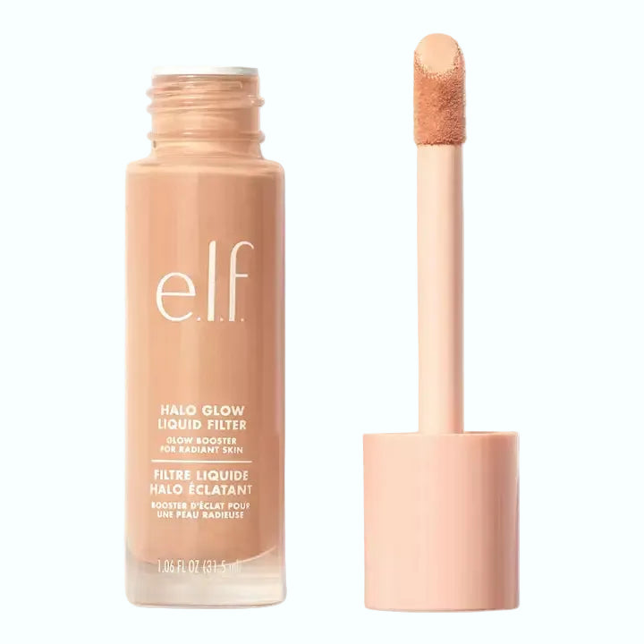 e.l.f. Halo Glow Liquid Filter complexion booster for radiant luminous glow and hydration