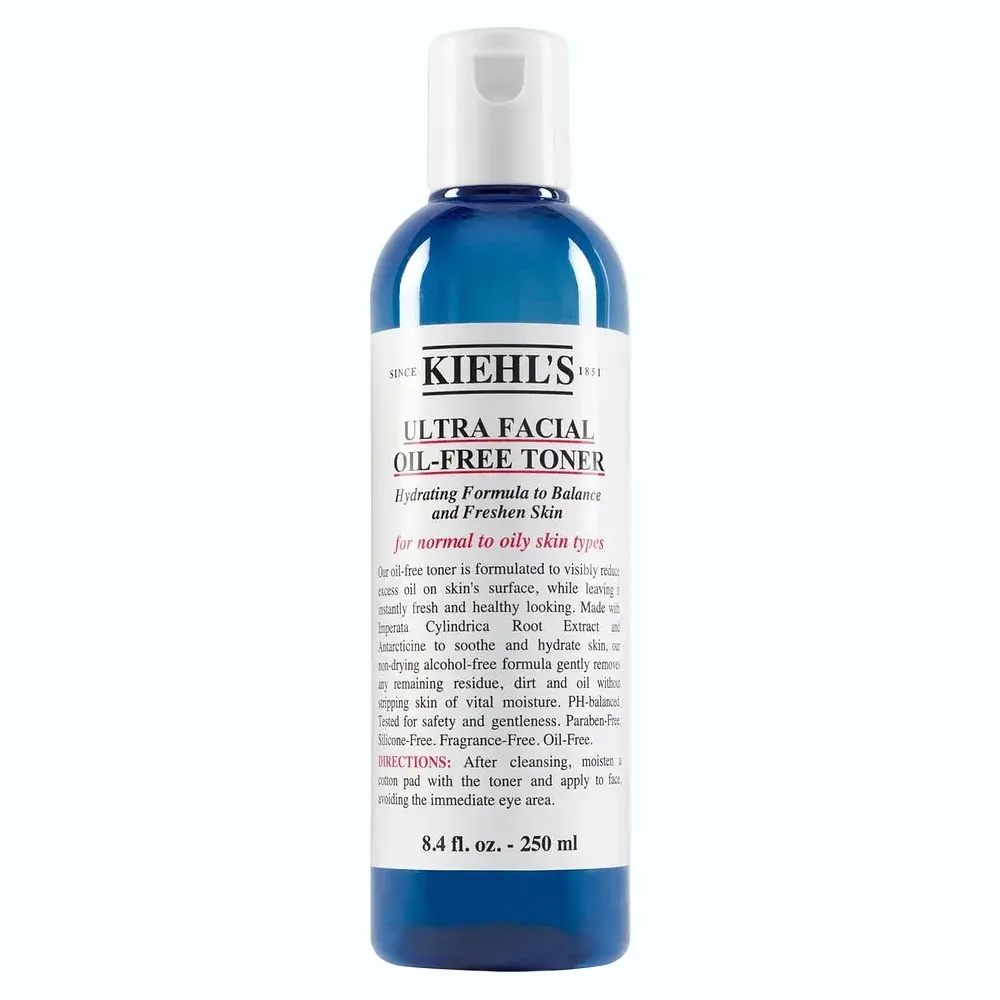 Kiehl's Ultra Facial Oil-Free Toner for hydration and oil control on normal to oily skin