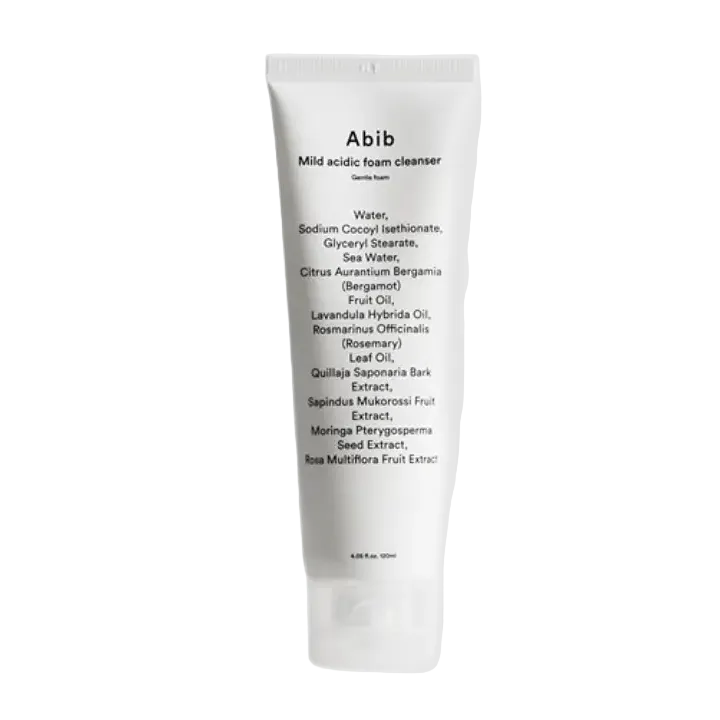 Abib Mild Acidic Foam Cleanser low pH gentle foam cleanser for sensitive skin