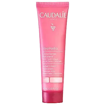 Caudalie Vinohydra Sorbet Cream Moisturizer for sensitive skin hydration and redness relief