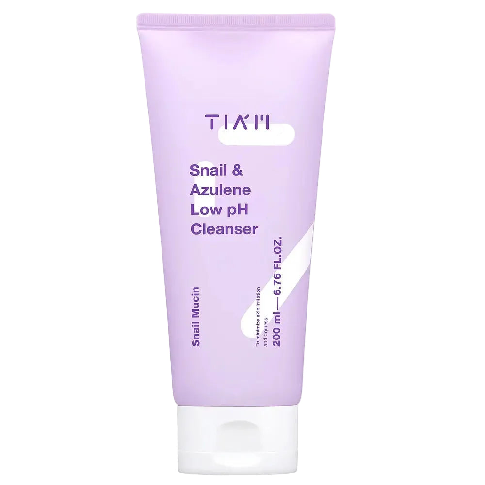 Tia'm Snail & Azulene Low pH Cleanser gentle gel cleanser with snail mucin for sensitive skin