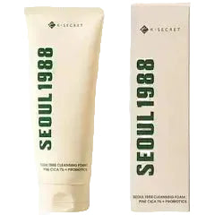 K-SECRET Seoul 1988 Pine Cica Probiotics Cleansing Foam for acne-prone and sensitive skin