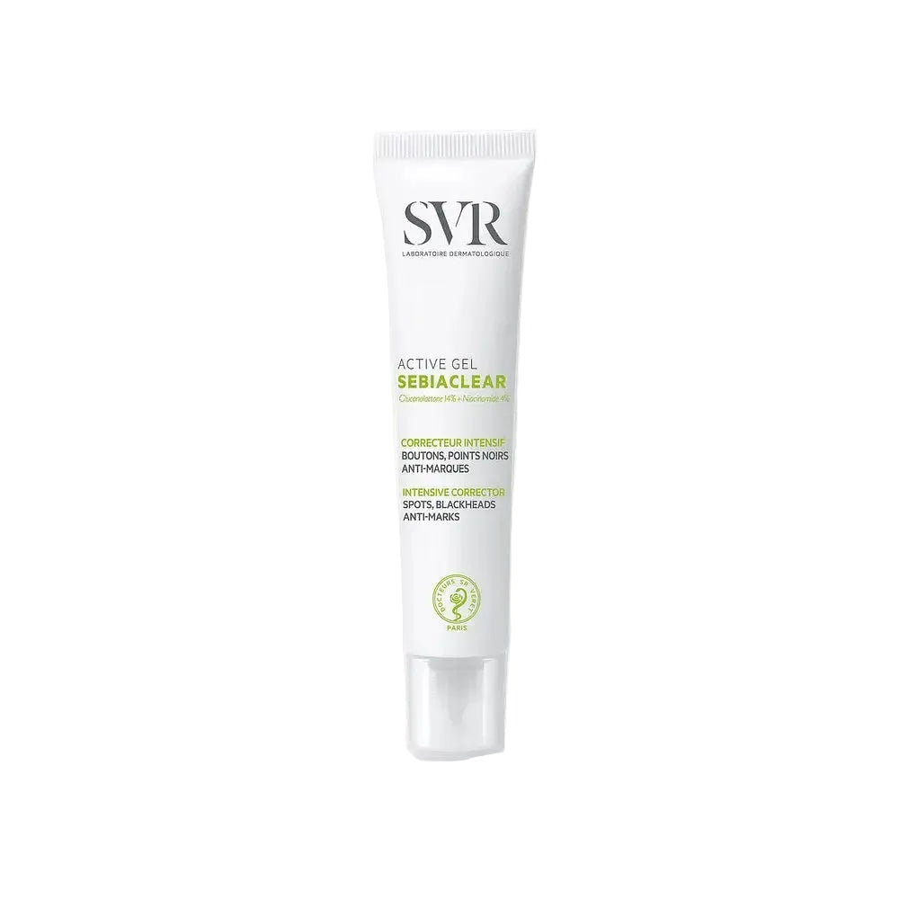 SVR Sebiaclear Active Gel with PHA and niacinamide for acne-prone and blemish-prone skin