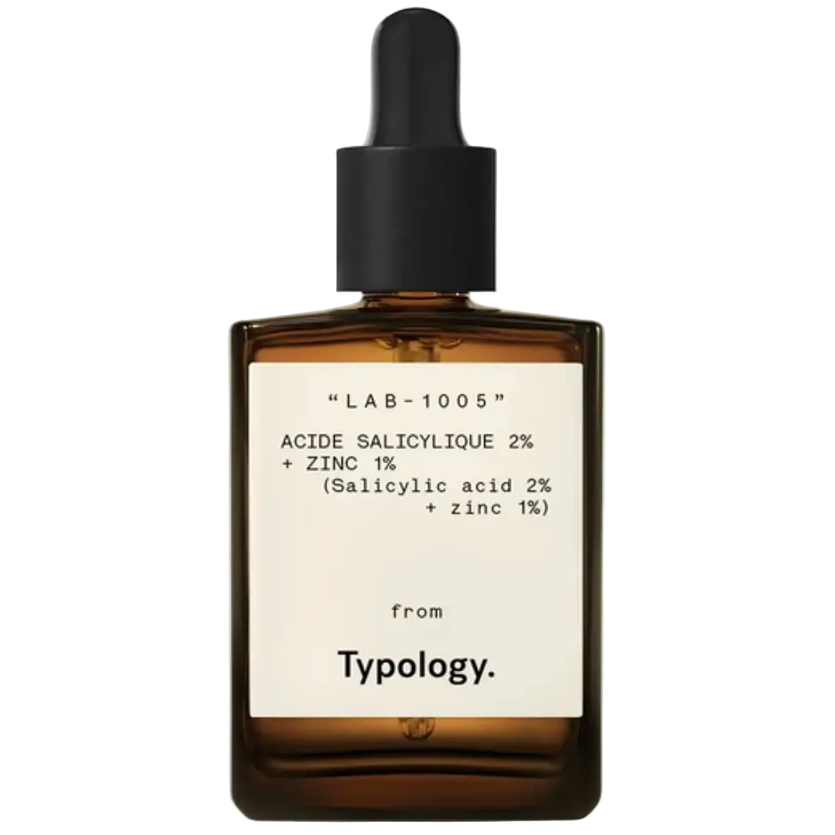 Typology Targeted Blemish Serum with 2% Salicylic Acid and 1% Zinc for acne and oily skin