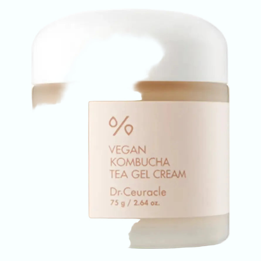 Dr.Ceuracle Vegan Kombucha Tea Gel Cream with niacinamide for hydration and skin repair