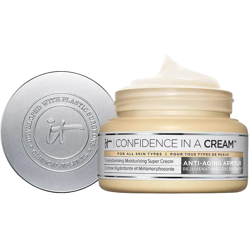IT Cosmetics Confidence in a Cream Hydrating Moisturizer anti-aging with niacinamide and ceramides