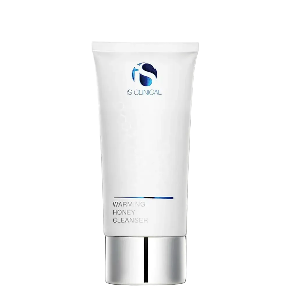 iS Clinical Warming Honey Cleanser with raw honey and papaya enzymes for gentle cleansing and exfoliation