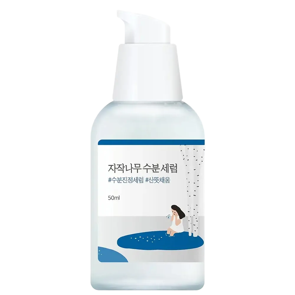 Round Lab Birch Juice Moisturizing Serum lightweight hydrating serum for all skin types