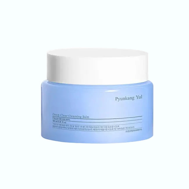 Pyunkang Yul Deep Clear Cleansing Balm with rice bran oil for gentle makeup removal and hydration