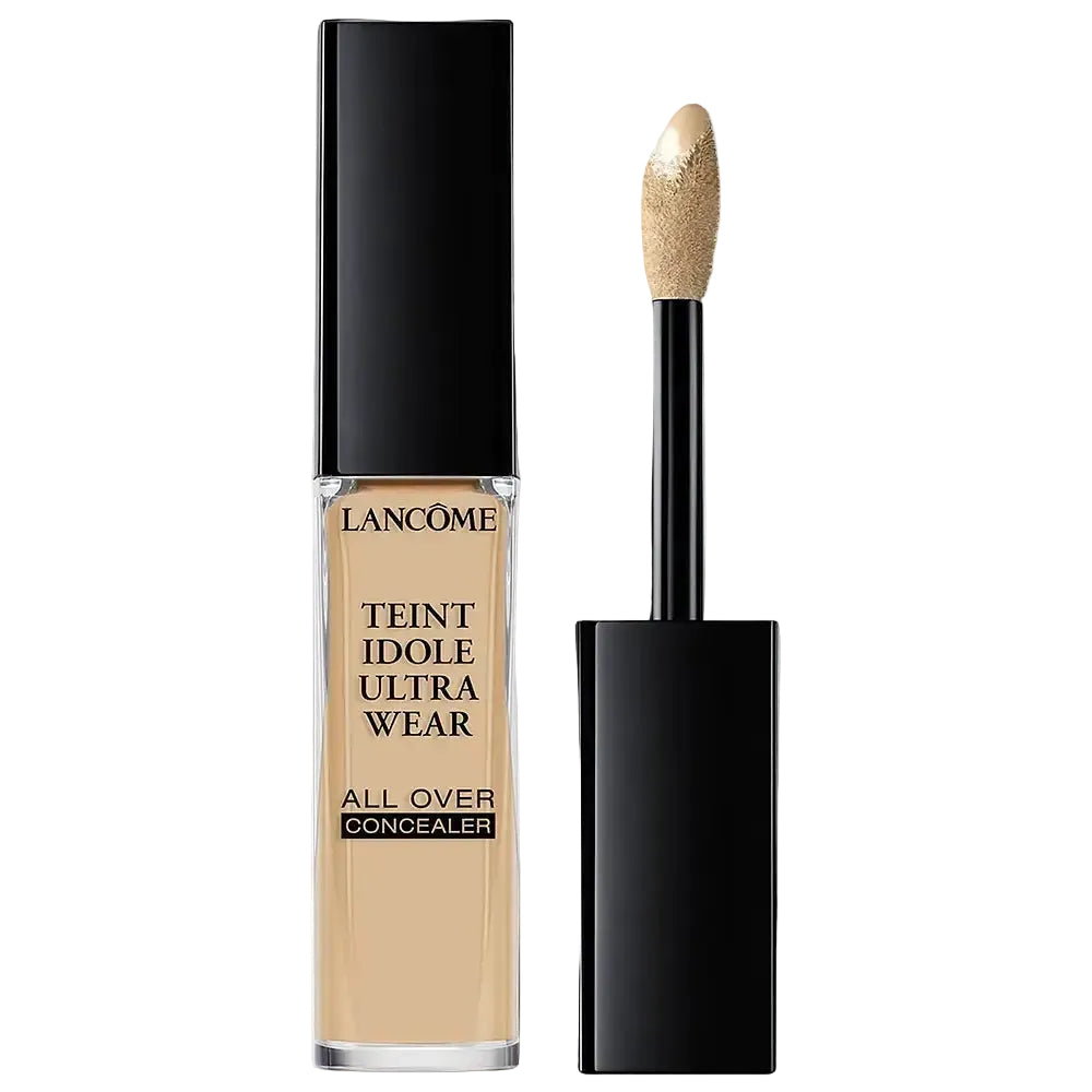 Lancôme Teint Idôle Ultra Wear All Over Concealer for full coverage and long-lasting flawless complexion