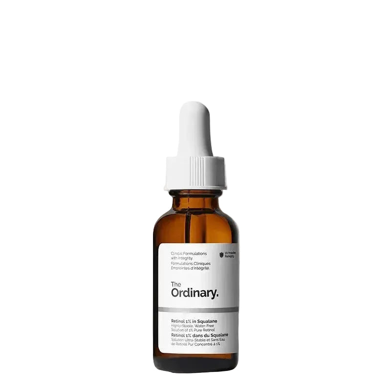 The Ordinary Retinol 1% in Squalane high-strength anti-aging serum for fine lines and texture