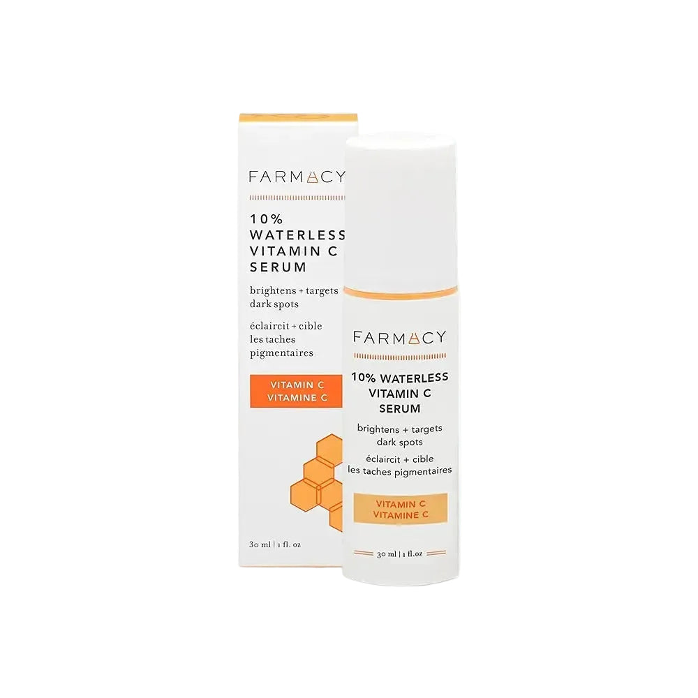 Farmacy 10% Waterless Vitamin C Serum for brightening and anti-aging with ferulic acid