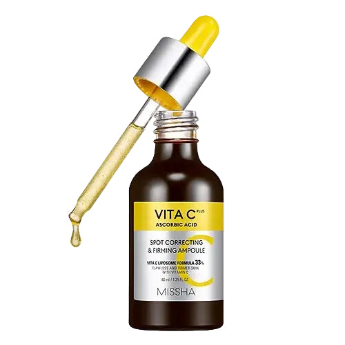 Missha Vita C Plus Spot Correcting & Firming Ampoule for brightening, dark spots and firming